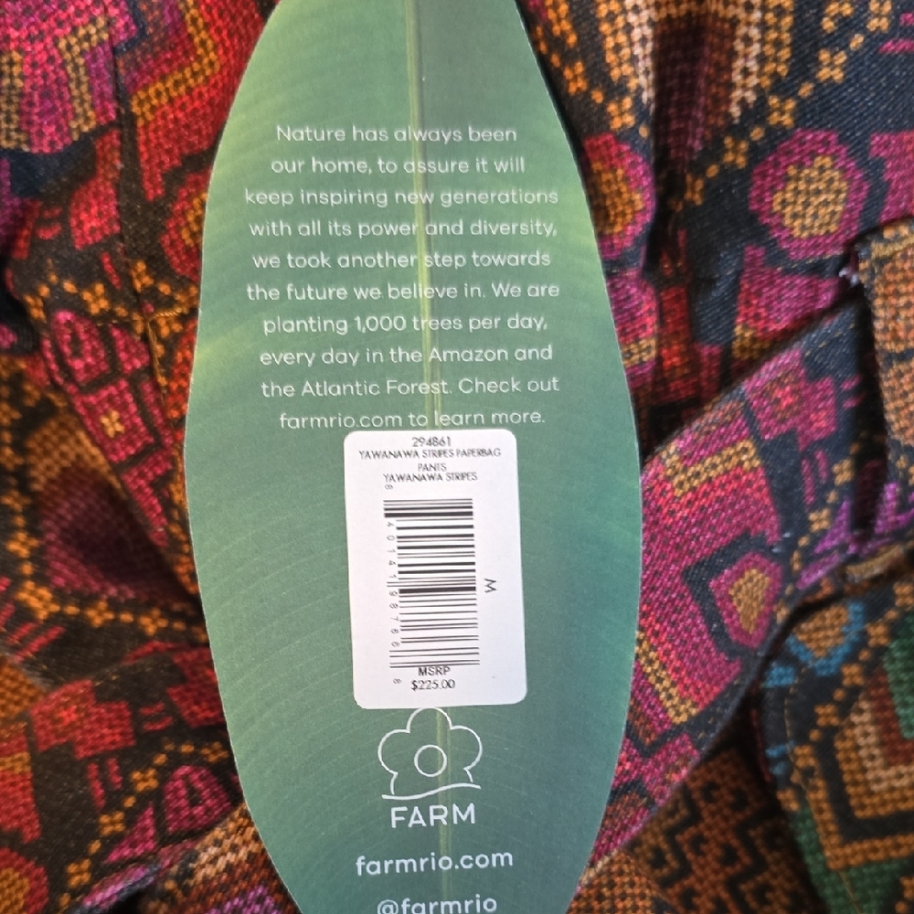 FARM Rio Multicolor Patterned Trousers - Picture 4 of 4